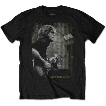 John Lennon: Unisex T-Shirt/Gibson (Large)