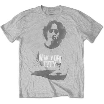 John Lennon: Unisex T-Shirt/NYC (Large)