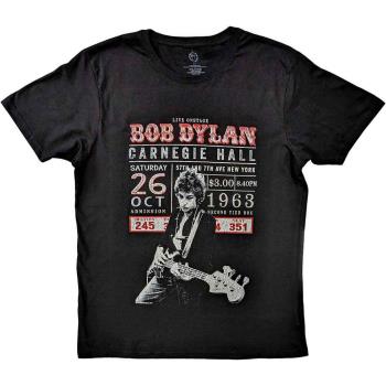 Bob Dylan: Unisex T-Shirt/Carnegie Hall '63 (Large)