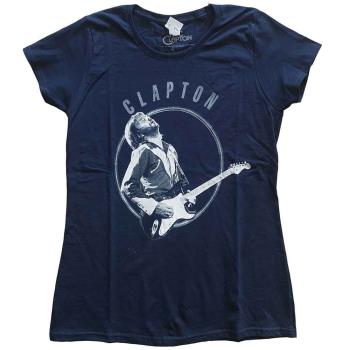 Eric Clapton: Ladies T-Shirt/Vintage Photo (X-Large)