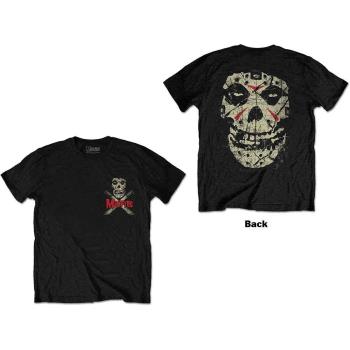 Misfits: Unisex T-Shirt/Machete (Back Print) (XX-Large)