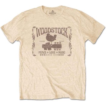 Woodstock: Unisex T-Shirt/Since 1969 (Vegas Gold) (Small)