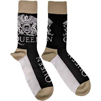Queen: Unisex Ankle Socks/Crest & Logo (UK Size 7 - 11)