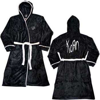 Korn: Unisex Bathrobe/Logo (Medium - Large)