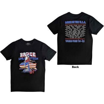 Bruce Springsteen: Unisex T-Shirt/Born In The USA '85 (Back Print) (Medium)