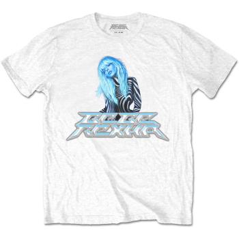 Bebe Rexha: Unisex T-Shirt/Silver Logo (Medium)