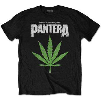 Pantera: Unisex T-Shirt/Whiskey 'n Weed (Medium)