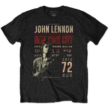 John Lennon: Unisex T-Shirt/NYC '72 (Eco-Friendly) (X-Large)