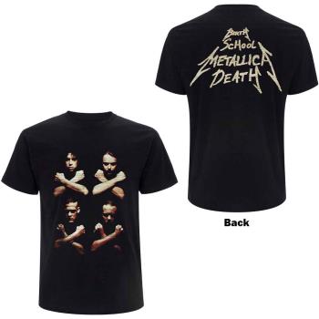 Metallica: Unisex T-Shirt/Birth Death Crossed Arms (Back Print) (Large)