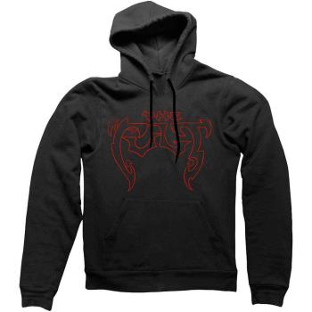 The Cult: Unisex Pullover Hoodie/Outline Logo (Small)