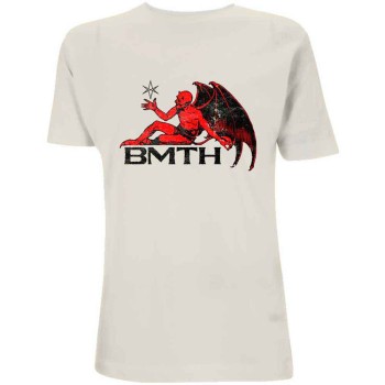 Bring Me The Horizon: Unisex T-Shirt/Devil (Natural) (Medium)