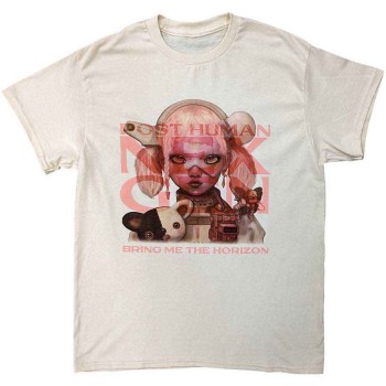 Bring Me The Horizon: Unisex T-Shirt/Imprint Nex Gen (Natural) (Small)