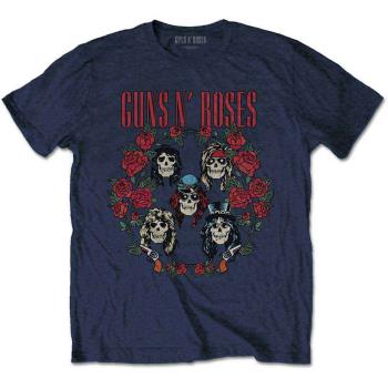 Guns N Roses: Guns N' Roses Unisex T-Shirt/Skulls Wreath (XX-Large)