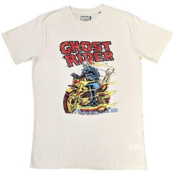 Marvel Comics: Unisex T-Shirt/Ghost Rider Bike (Large)