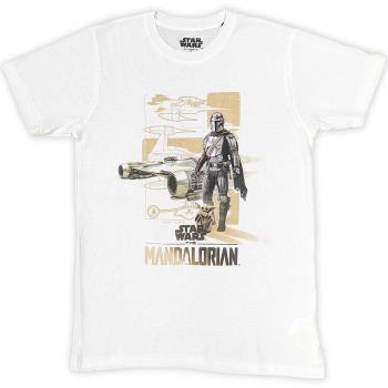 Star Wars: Unisex T-Shirt/The Mandalorian Din & Grogu (XX-Large)