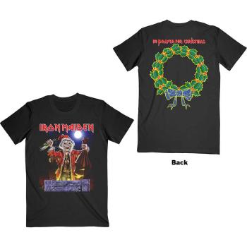 Iron Maiden: Unisex T-Shirt/No Prayer For Christmas (Back Print) (X-Large)