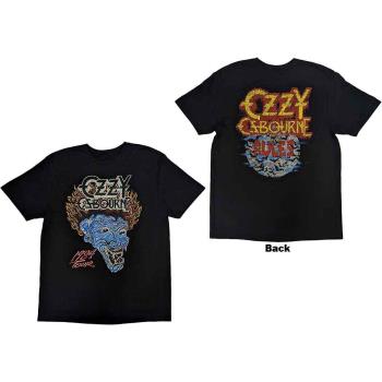 Ozzy Osbourne: Unisex T-Shirt/Bark At The Moon Tour '84 (Back Print) (X-Large)