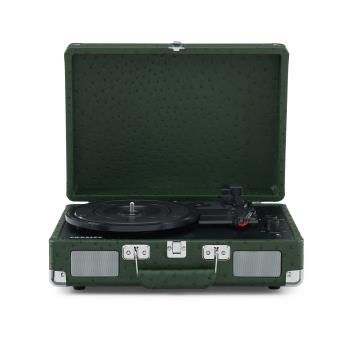 Crosley: Cruiser Deluxe Portable Turntable (Green Ostrich)- Now With Bluetooth Out