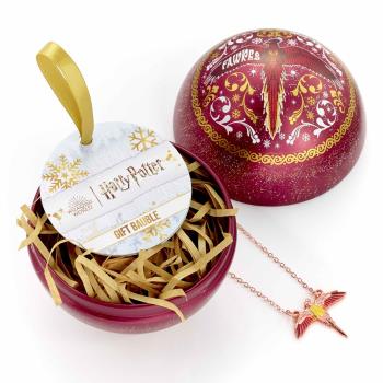 Harry Potter: Fawkes Bauble With Fawkes Necklace