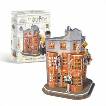 Harry Potter: Diagon Alley Weasleys (62pc) 3d Jigsaw Puzzle