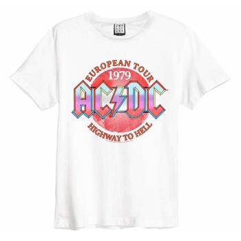 AC/DC: Vintage 79 Amplified Vintage White Medium t Shirt