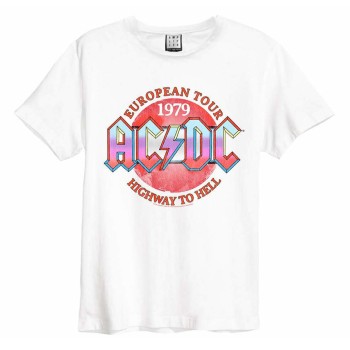 AC/DC: Vintage 79 Amplified Vintage White x Large t Shirt