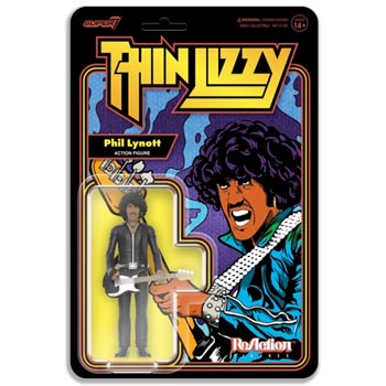 Phil Lynott: Thin Lizzy Reaction Figures - Phil Lynott (Black Leather)