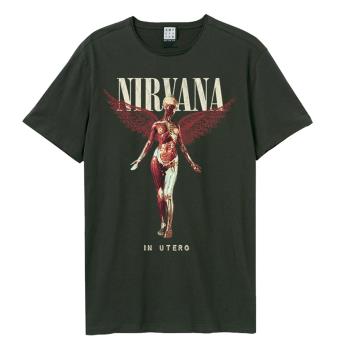 Nirvana: in Utero Colour Amplified Vintage Charcoal x Large t Shirt