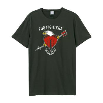 Foo Fighters: Eagle Tattoo Amplified Vintage Charcoal Small t Shirt