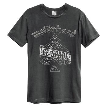 Motorhead: Ace of Spades Amplified Small Vintage Charcoal t Shirt
