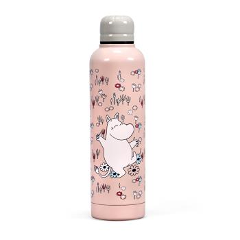 Moomin: (Pink) Water Bottle (Metal)