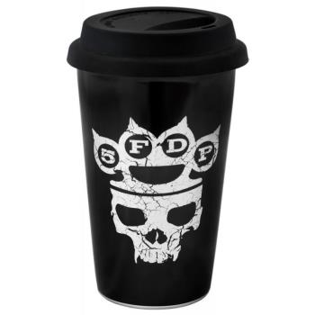 Five Finger Death Punch: Control With My Knuckles Travel Mug Ceramic