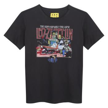 Led Zeppelin: - The Song Remains the Same Amplified Vintage Charcoal Kids T-Shirt 5/6 Years