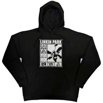 Linkin Park: Unisex Pullover Hoodie/Logos Rectangle (Medium)