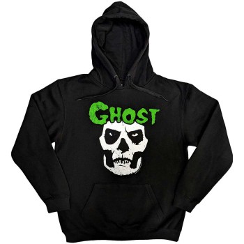 Ghost: Unisex Pullover Hoodie/Skull (Black) (Medium)