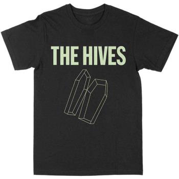 The Hives: Unisex T-Shirt/Glow-in-the-Dark Coffin (Small)