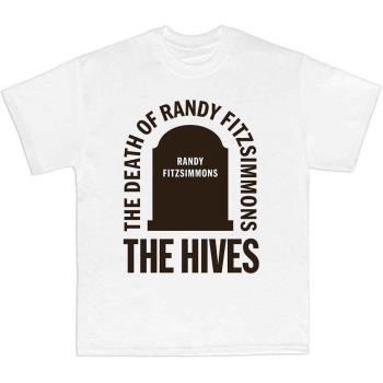 The Hives: Unisex T-Shirt/Randy Gravestone (Medium)