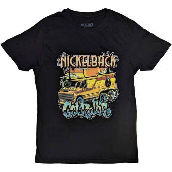 Nickelback: Unisex T-Shirt/Get Rollin' (Medium)