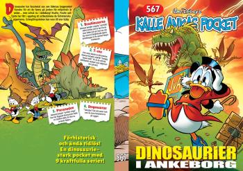 Kalle Ankas Pocket 567. Dinosaurier I Ankeborg