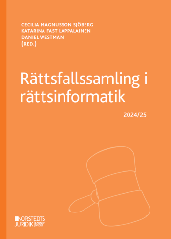 Rättsfallssamling I Rättsinformatik - 2024/25