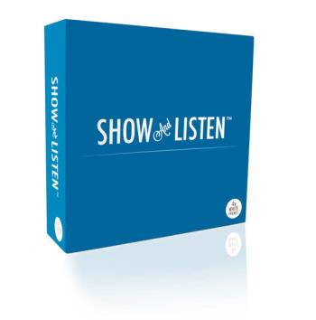 Show and Listen: White LP Flip Frame 4 Pack