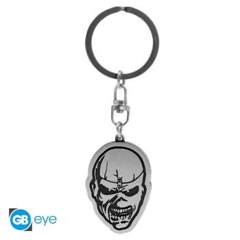 Iron Maiden: Trooper Eddie Metal Keychain