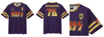 Kiss: Destroyer Rock Fc Football Shirt Small