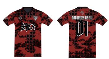 Slayer: God Hates Us Rock Fc Football Shirt X-Large