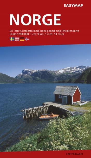 Norge Easymap, Kartförlaget 1-900 000