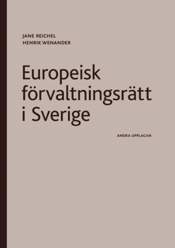 Europeisk Förvaltningsrätt I Sverige