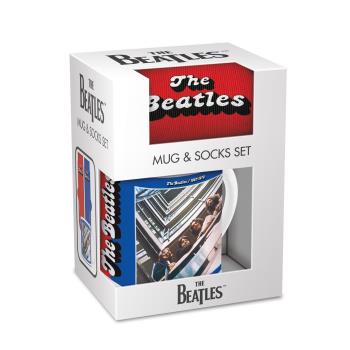 Beatles: The Beatles (Red and Blue) Mug & Sock Set