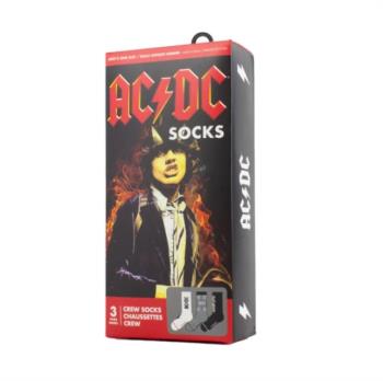 AC/DC: Socks 3 Pack in Gift Box (One Size)