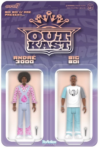 Outkast: Reaction Figures Wave 03 - (Big Boi & Dre Present. Outkast)