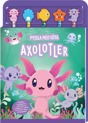 Pyssla Med Söta Axolotler